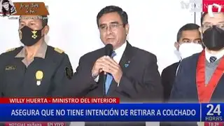 Ministro Huerta: “El equipo especial de la PNP debe ser conducido por un miembro de la Diviac”
