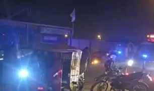 Áncash: Choque de motos deja como saldo 4 personas heridas