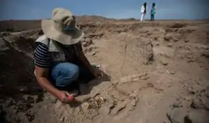 Descubren momias en la huaca Tres Palos del Parque de las Leyendas