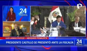 Lamas Puccio sobre Castillo: "Pone en tela de juicio su transparencia en cuanto a su gestión"