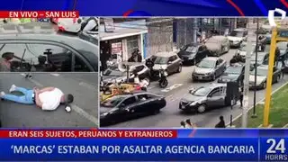San Luis: Policía Frustra asalto cerca de una identidad bancaria