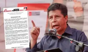 Acción Popular pide la renuncia de Pedro Castillo