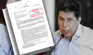Pedro Castillo: Esta es la carta notarial que envió a Panorama "ordenando" rectificarse