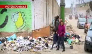 Callao: vecinos denuncian vivir rodeados de basura y desmonte desde hace meses