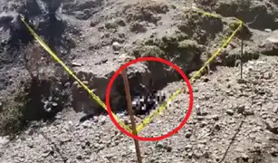 Áncash: Pobladores hallan restos humanos calcinados dentro de una bolsa