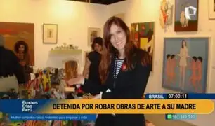 "Decía que las pinturas estaban malditas": Mujer estafó a su madre para robarle obras de arte