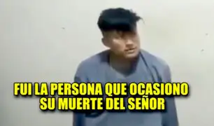 Trujillo: sicario confiesa que mató a conductor a cambio de S/500