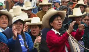 Primera ronda campesina femenina de Cajamarca es inscrita en la Sunarp