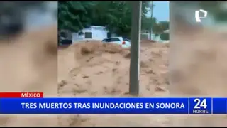 México: Fuertes lluvias dejan graves daños materiales y tres fallecidos