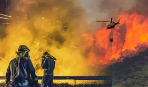 España: Pánico y varios heridos por incendios forestales