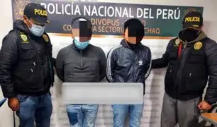 Policía desmantela banda delincuencial que robaba celulares en Cusco