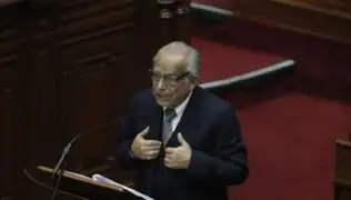 Aníbal Torres agradece al Congreso por no censurar al ministro Huerta