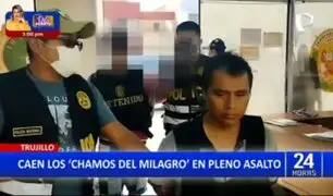 Trujillo: Capturan a "Los chamos del Milagro" durante asalto a botica