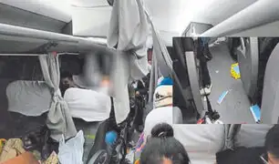 Barranca: secuestran pasajeros de bus interprovincial para arrebatarles dinero y objetos de valor
