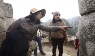 Betssy Chávez llega a Machu Picchu y advierte ‘desgaste’ de  la ciudadela