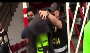 Los Olivos: policía frustra asalto a agencia de transporte interprovincial y captura a dos delincuentes