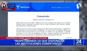Telefónica desmiente a Pedro Castillo: "Disputa con el Estado Peruano se viene tramitando"