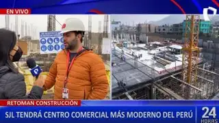 Reinician trabajos de construcción del primer centro comercial en San Juan de Lurigancho