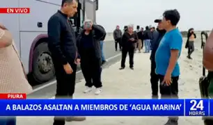 Piura: asaltan bus de Agua Marina y les roban alrededor de 8 mil soles