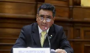 Ministro Huerta asegura que cambios en altos mandos de la PNP fue su iniciativa y no de Castillo