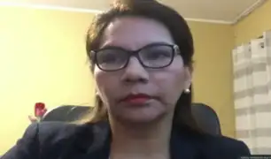 Fiscal Marita Barreto: "Pedimos que se respete la independencia del Ministerio Público"
