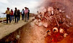 Cajamarca: descubren tumba con más de 3 mil años de antigüedad en Pacopampa