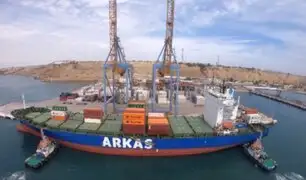 Se incrementó en 25% el número de naves recibidas en el Terminal Portuario de Paita tras su ampliación