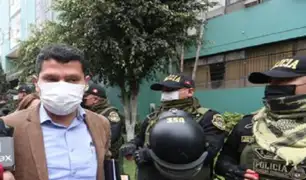 Harvey Colchado asistió a Inspectoría de la PNP por denuncia del presidente Pedro Castillo