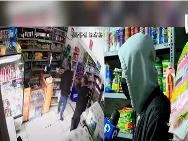 Barranco: sujeto  ingresa a tienda y agrede violentamente a vendedor