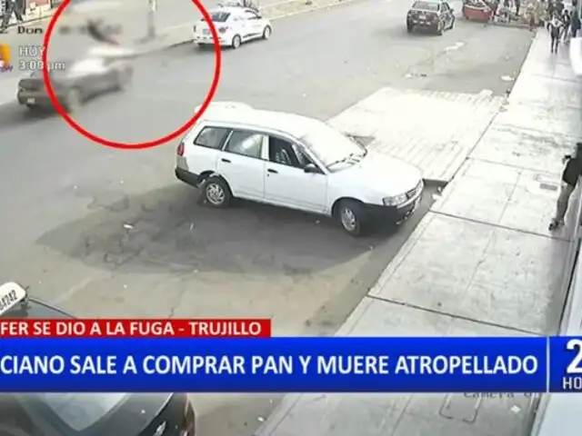 Trujillo: Anciano pierde la vida tras ser atropellado cuando iba a comprar pan