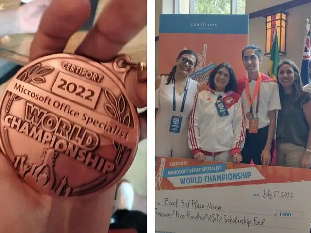 Escolar peruano gana medalla de bronce en concurso mundial de Microsoft Excel