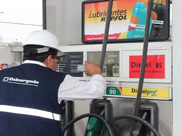 Osinergmin sancionará a grifos que no actualicen los precios del combustible