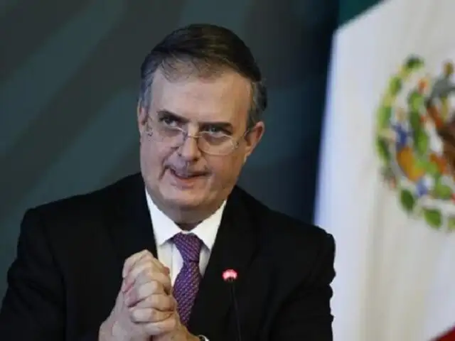 Pedro Castillo se reúne con Canciller de México en Palacio de Gobierno