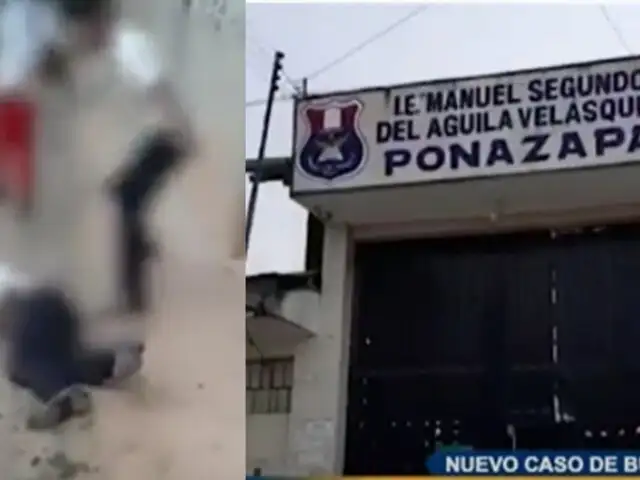 Bullying en San Martín: escolar queda herido tras fuerte golpiza de compañeros