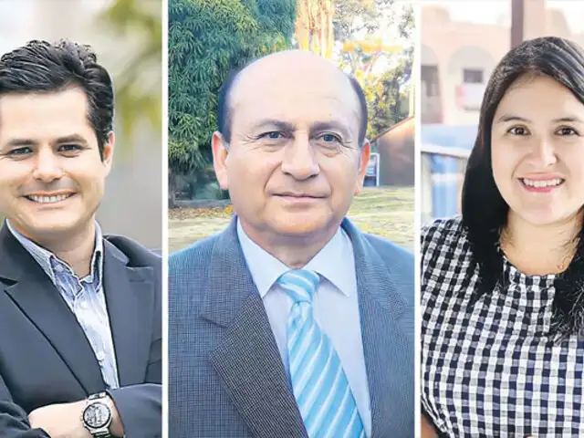 Defensor del Pueblo: legisladores deberán elegir entre Carlos Castro, Jorge Rioja y Beatriz Ramírez