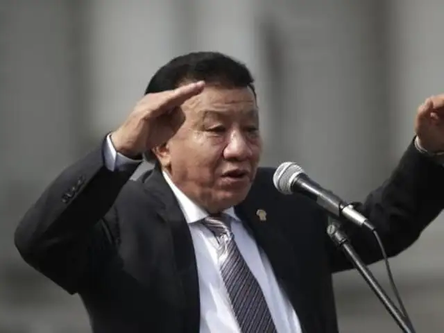 Congreso: recomiendan suspender por 120 días a Enrique Wong