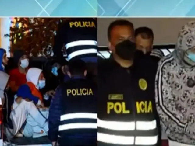 Extranjeros detenidos en búnker de SJL fueron trasladados a otra sede policial