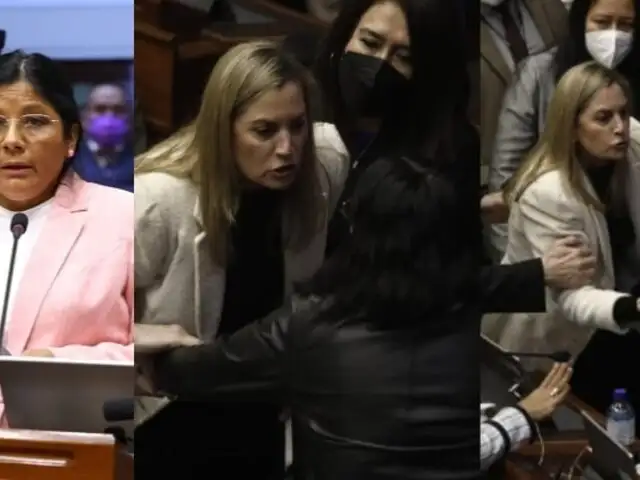 Isabel Cortez denunciará ante Ética a María del Carmen Alva por la agresión sufrida en el Hemiciclo