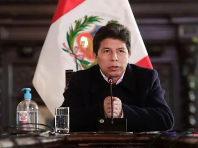 Presidente Castillo asegura que muertes de militares en el Vraem “No quedarán impunes”