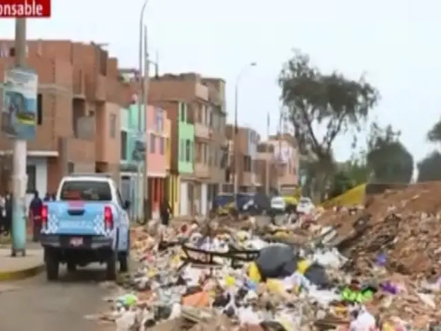 Callao: calles están convertidas en basural y autoridades no hacen nada al respecto