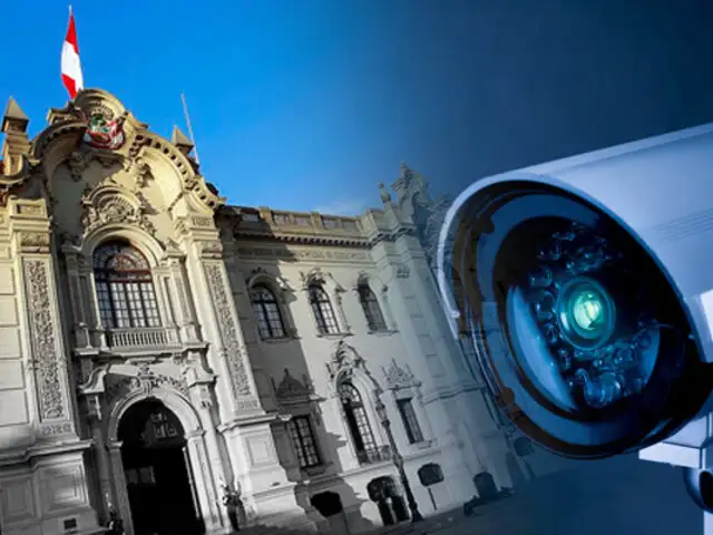 Juez rechaza pedido para incautar cámaras de seguridad de Palacio de Gobierno