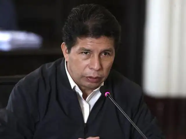 Pedro Castillo: “El tema de censuras e interpelaciones retrasan el trabajo"
