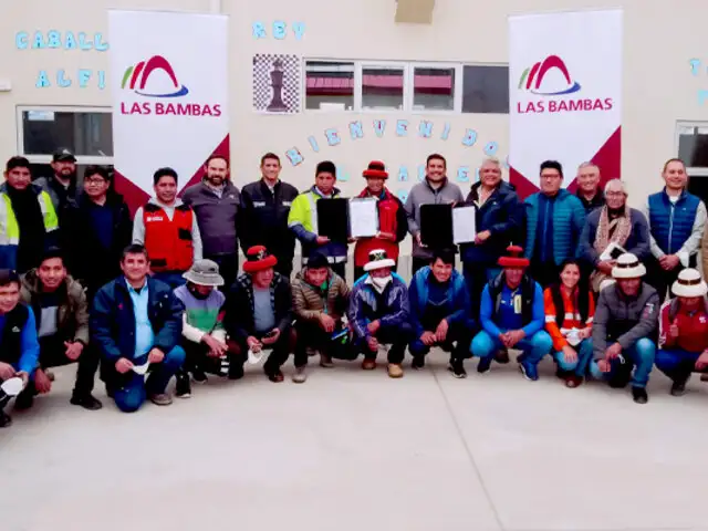 Las Bambas firma contrato con comunidad de Fuerabamba para transporte de cobre