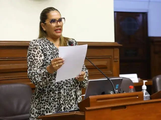 Digna Calle pide a la Comisión de Constitución que vean proyecto de nuevas elecciones