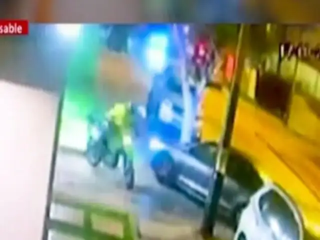 Surco: delincuentes atropellan a sereno que intentó detenerlos tras asaltar a vecino