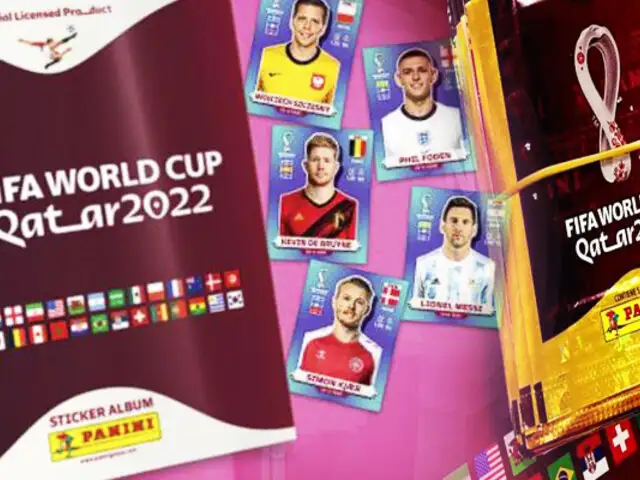 ¡Atención! Hoy sale a la venta el álbum Panini del Mundial Qatar 2022