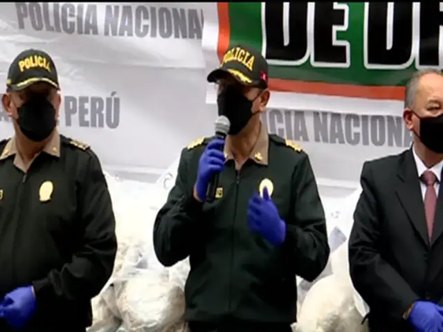 Incaután más de 31 000 toneladas de droga en Vizcatán durante "operación patriota" en el Vraem