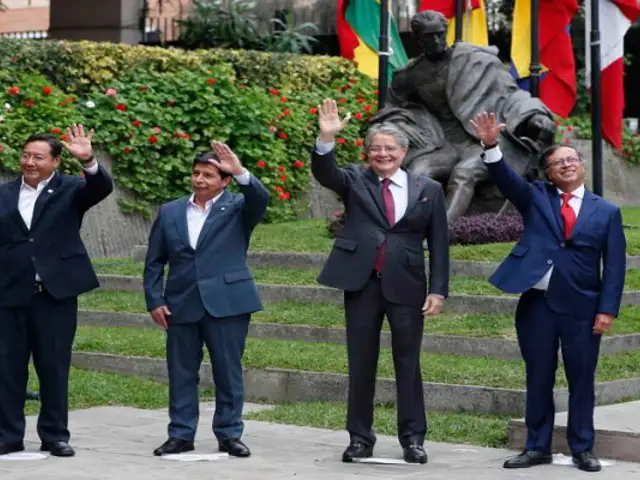Consejo Presidencial Andino: Castillo pide incluir a Chile y Venezuela en la Comunidad Andina