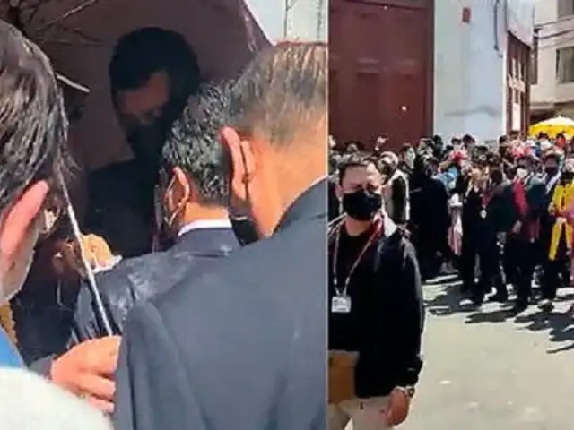 Ministros acusan al BCP de estar detrás de insultos contra Pedro Castillo en Tacna
