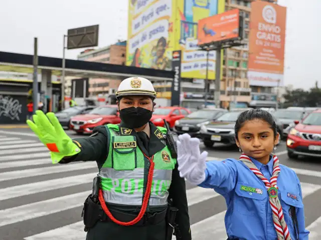Santa Rosa de Lima: así fue como 200 niños scouts dirigieron el tránsito en Lima y Callao